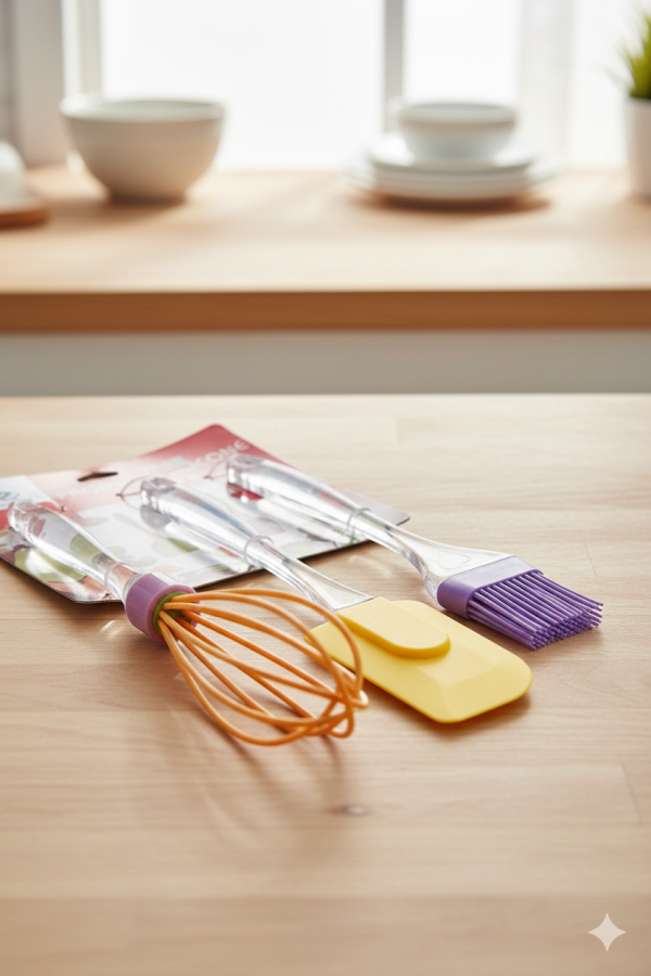 3dalių virtuvės įrankių rinkinys