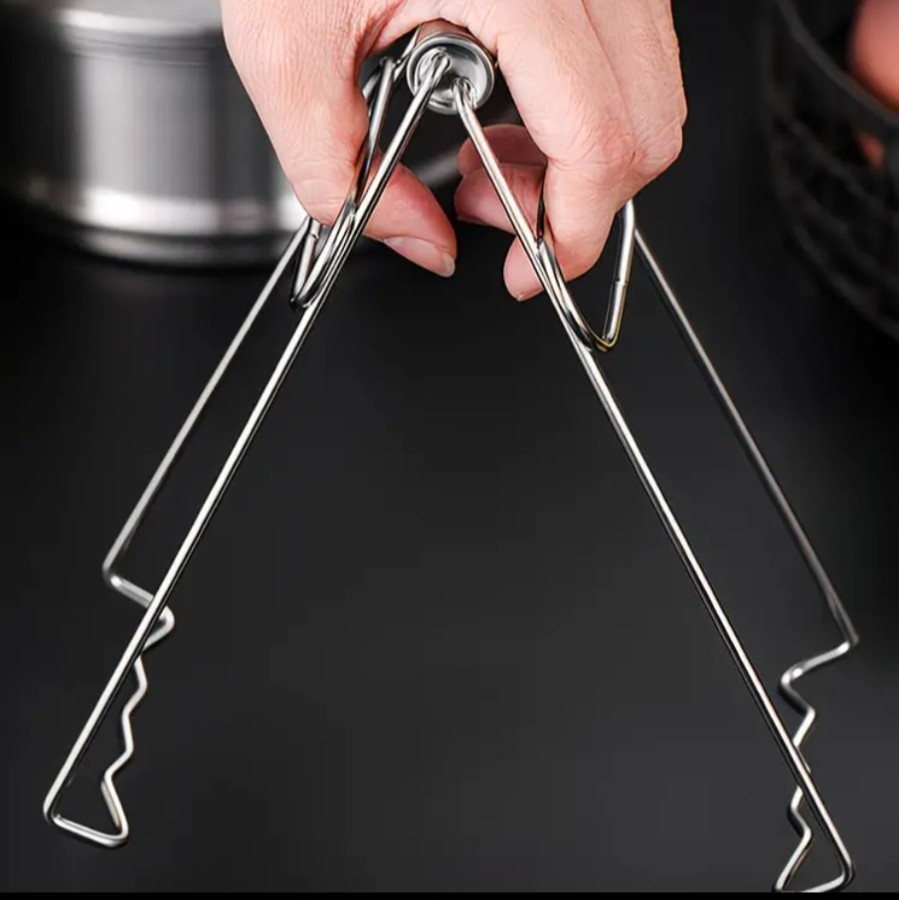 Karštų stiklainių išėmimo žnyplės