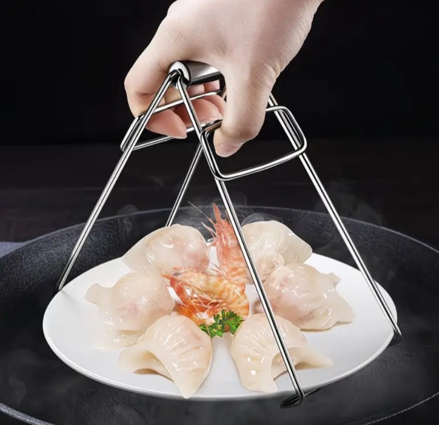 Karštų stiklainių išėmimo žnyplės