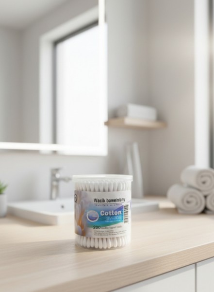 Kosmetiniai ausų krapštukai 200vnt