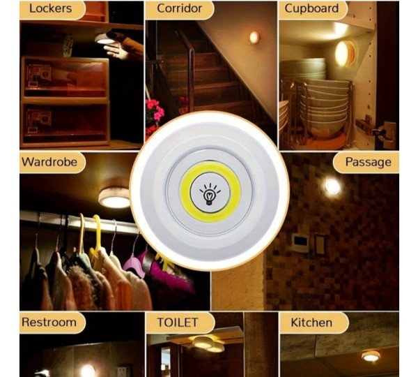 LED šviestuvas su valdymo pulteliu