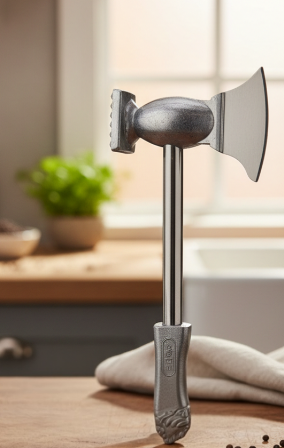 Mėsos plaktukas su kirvuku