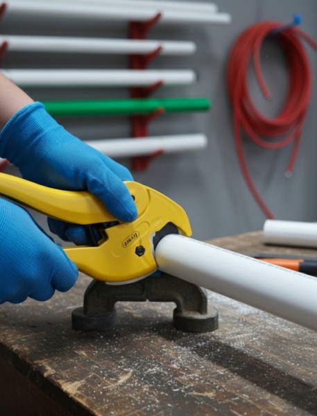 PVC vamzdžių žirklės