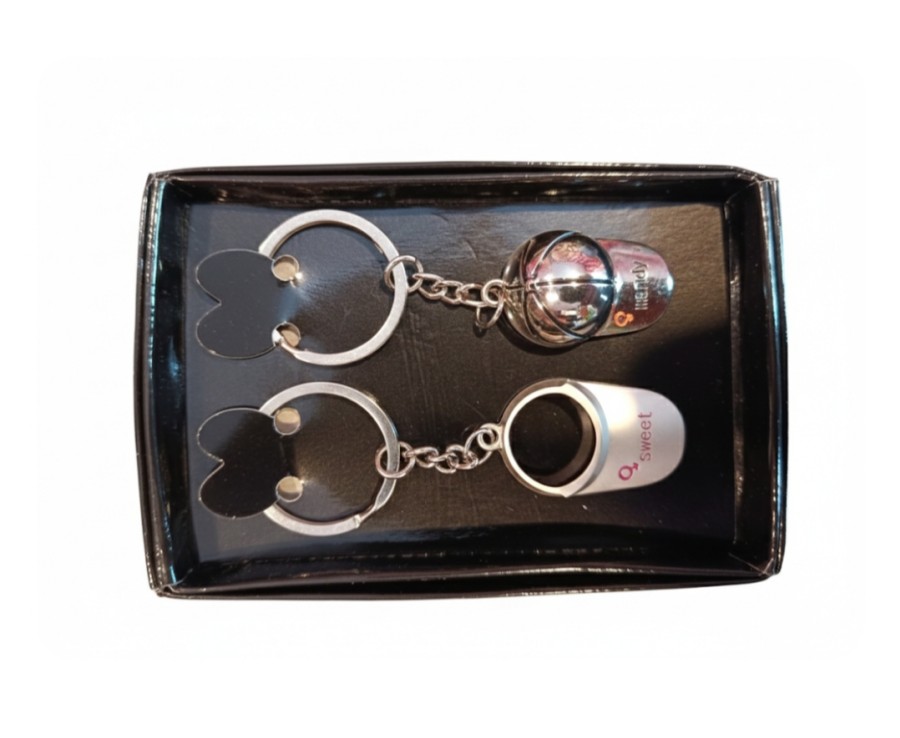 Raktų pakabukas poroms