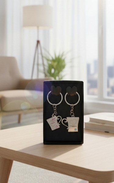 Raktų pakabukas poroms