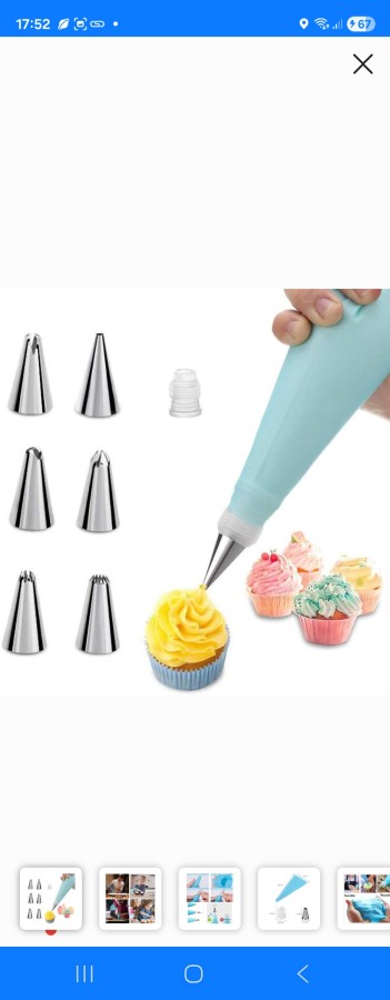 Konditerinio dekoravimo rinkinys