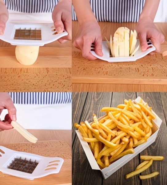 Bulvyčių "Fri" pjaustyklė 