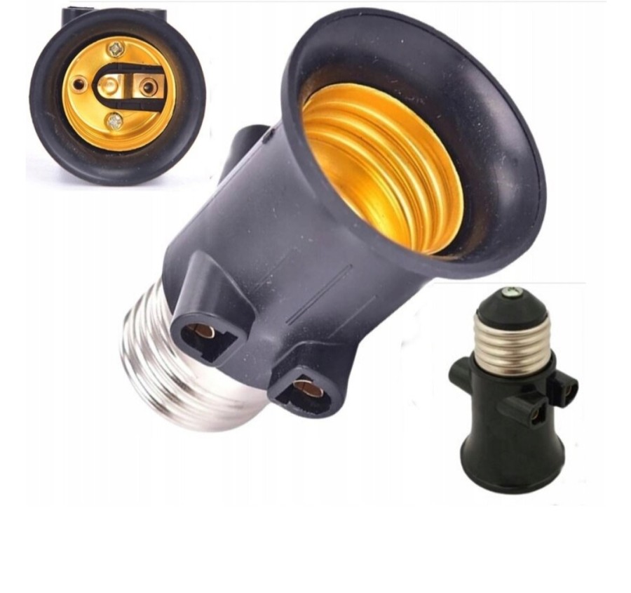 E27 lizdo šakotuvas-adapteris