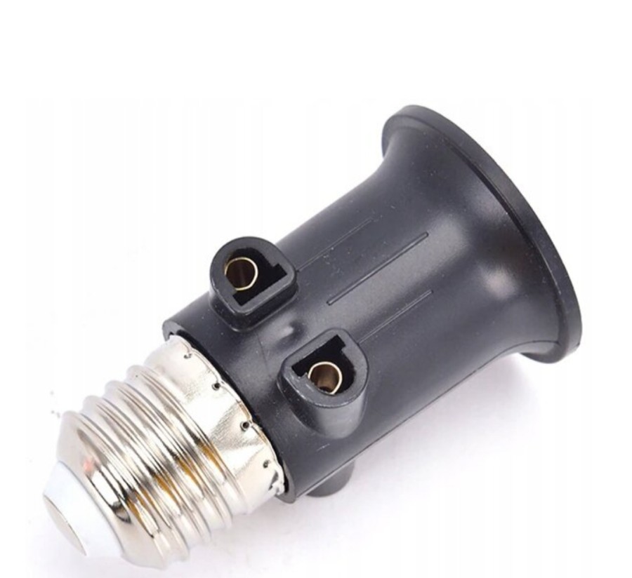 E27 lizdo šakotuvas-adapteris