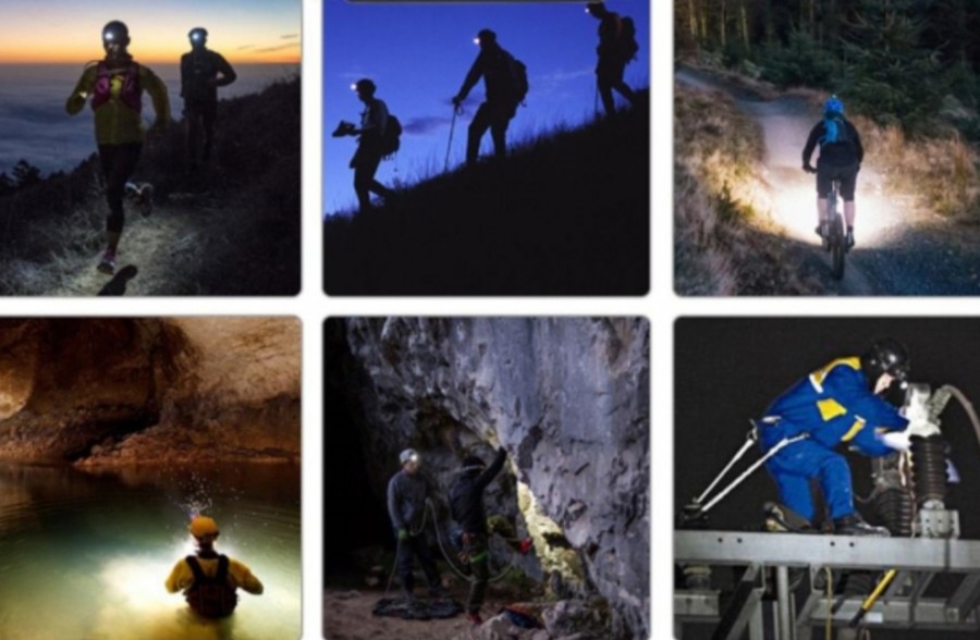 Galvos žibintuvėlis