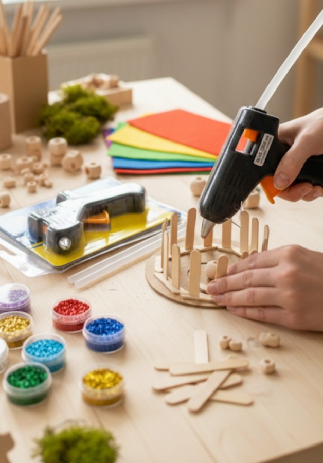 Karštų klijų pistoletas 