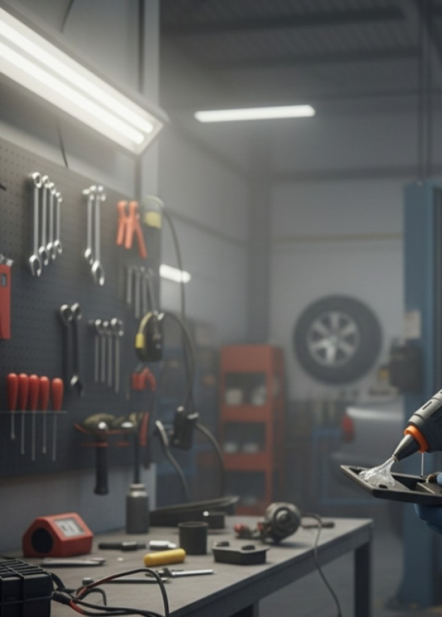 Karštų klijų pistoletas 