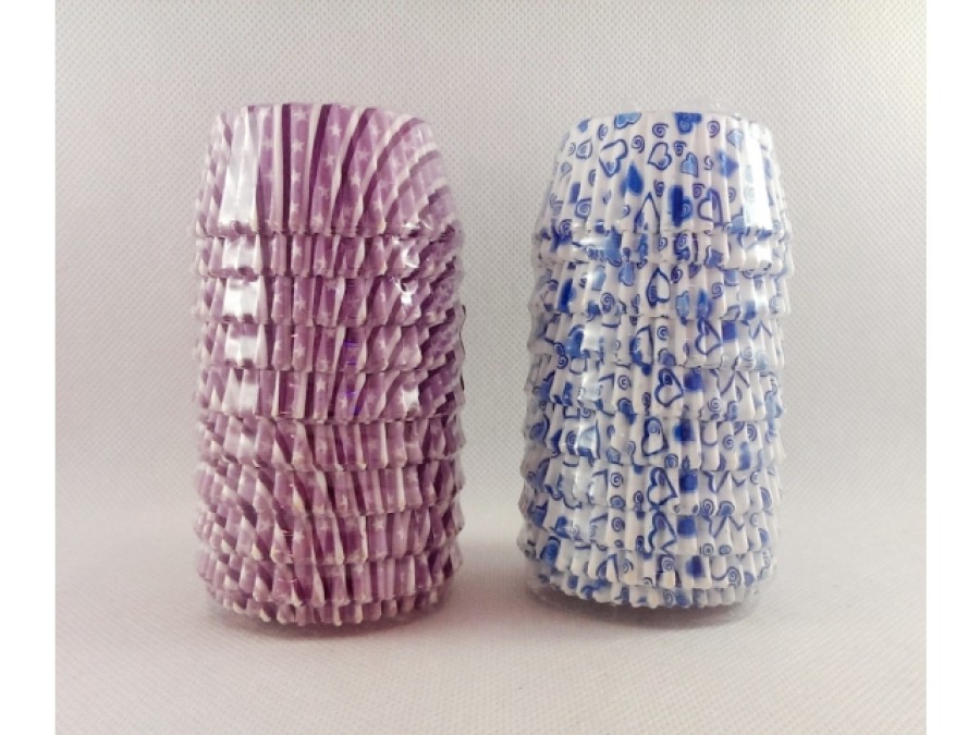 Popierinės keksiukų formelės 200vnt.