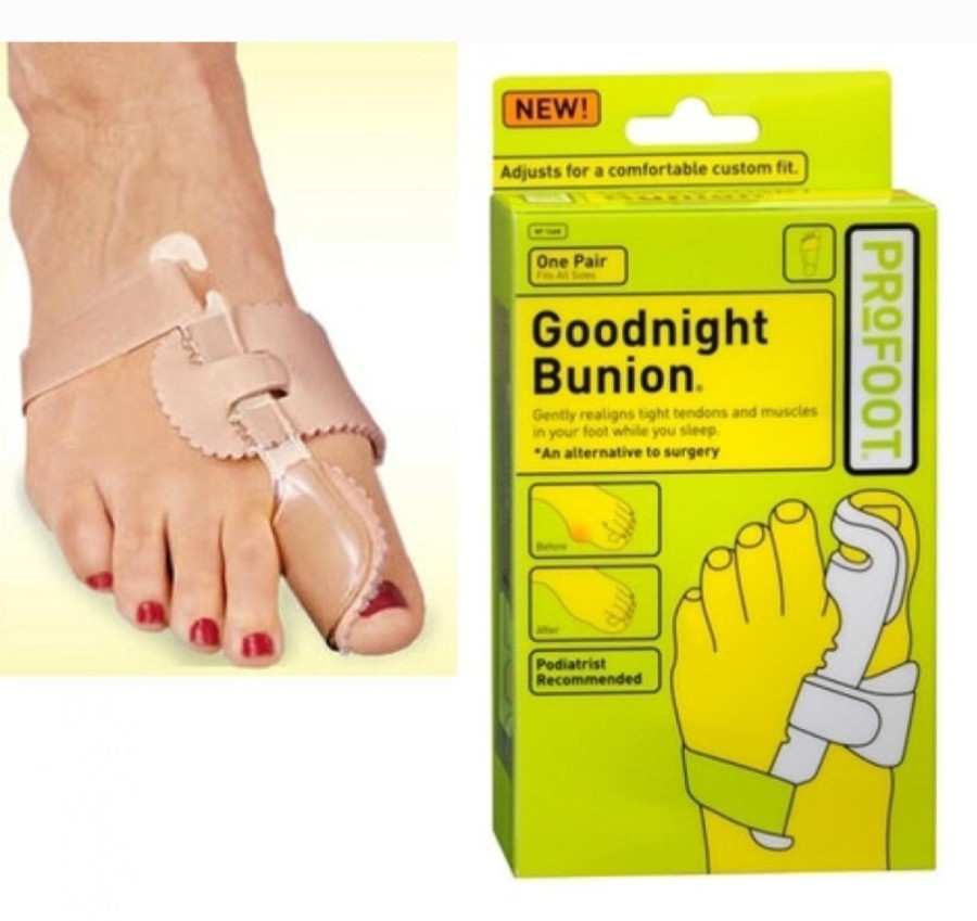 Kojos nykščio įtvarai