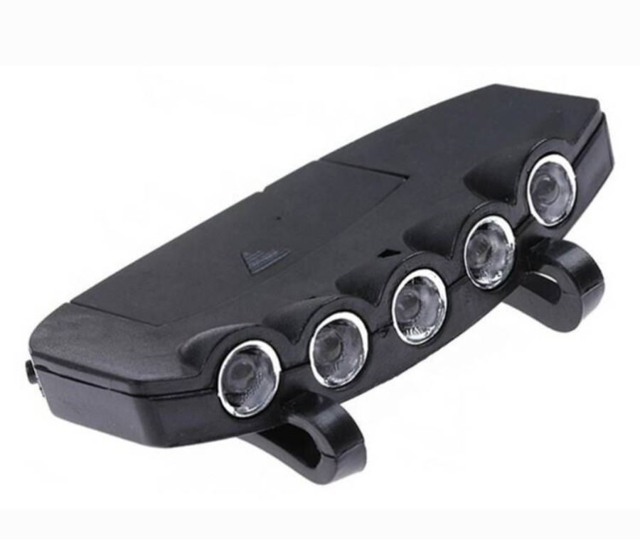 Led žibintas ant kepurės snapelio 