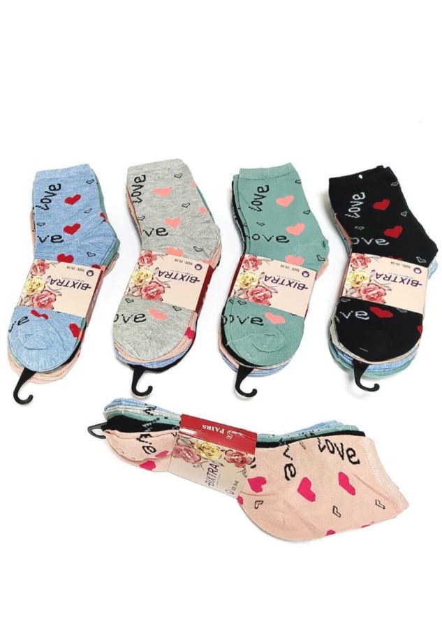 Moteriškos kojinės 39-42d. 5 poros