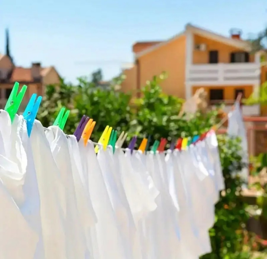 Plieninis skalbinių šniūras 10m