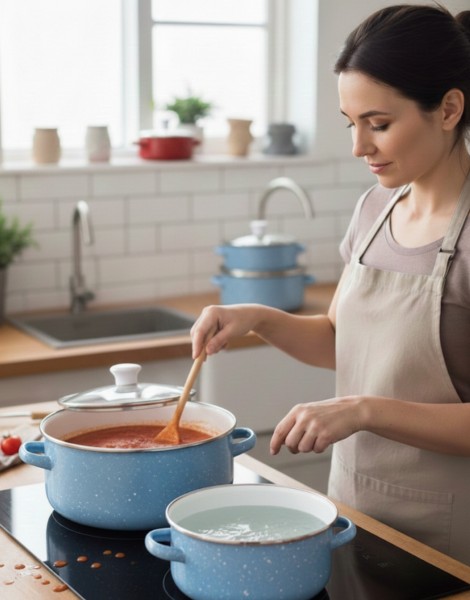 Puodų rinkinys 5vnt