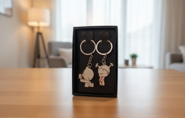 Raktų pakabukas poroms