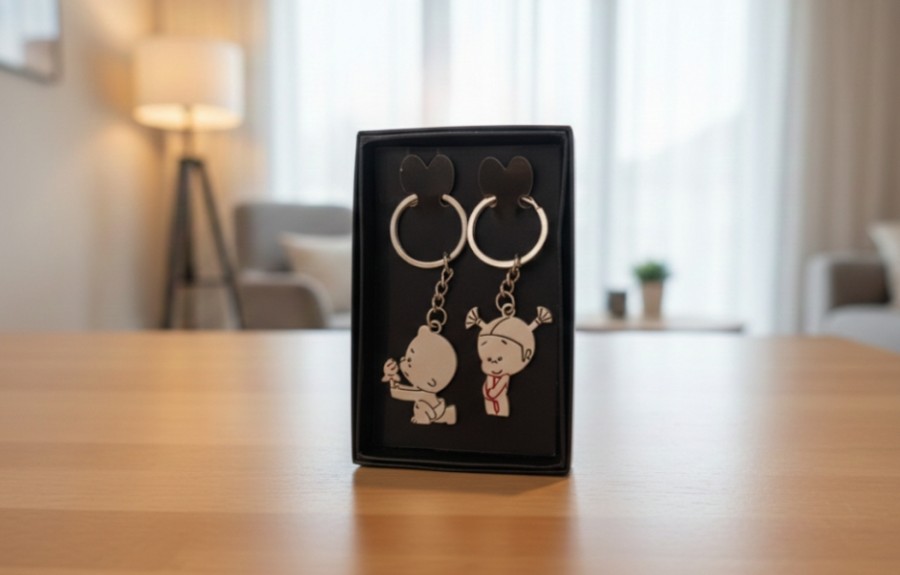 Raktų pakabukas poroms