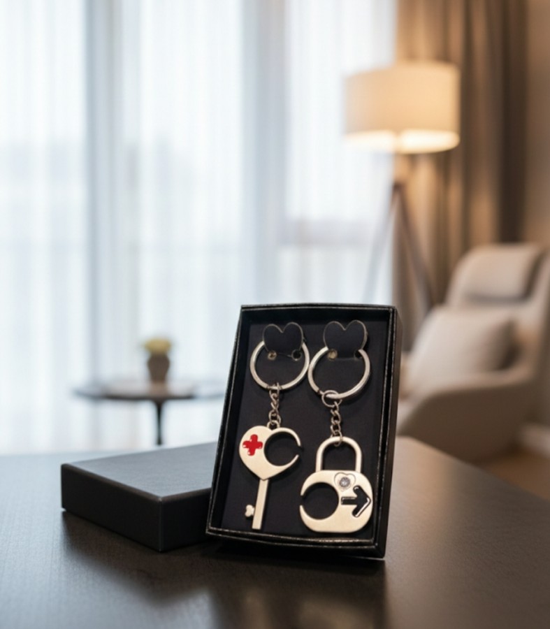 Raktų pakabukas poroms