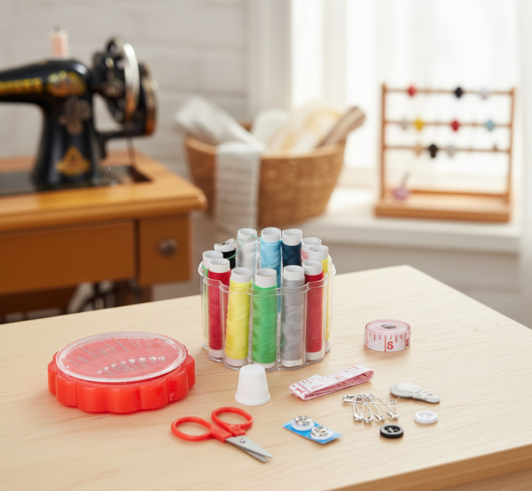 Siuvimo reikmenų rinkinys