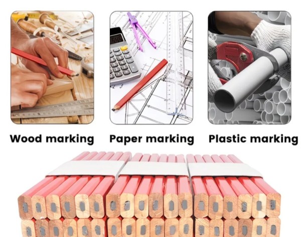 Statybiniai pieštukai 10vnt.