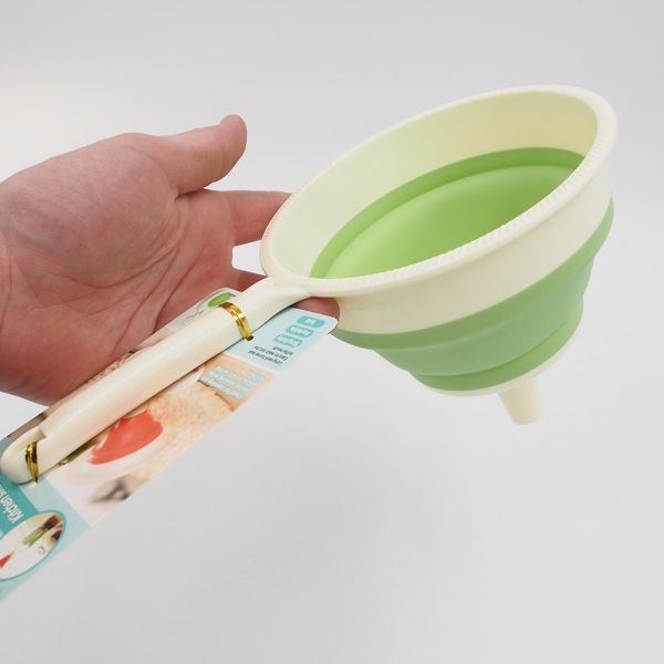 Sulankstomas silikoninis piltuvėlis