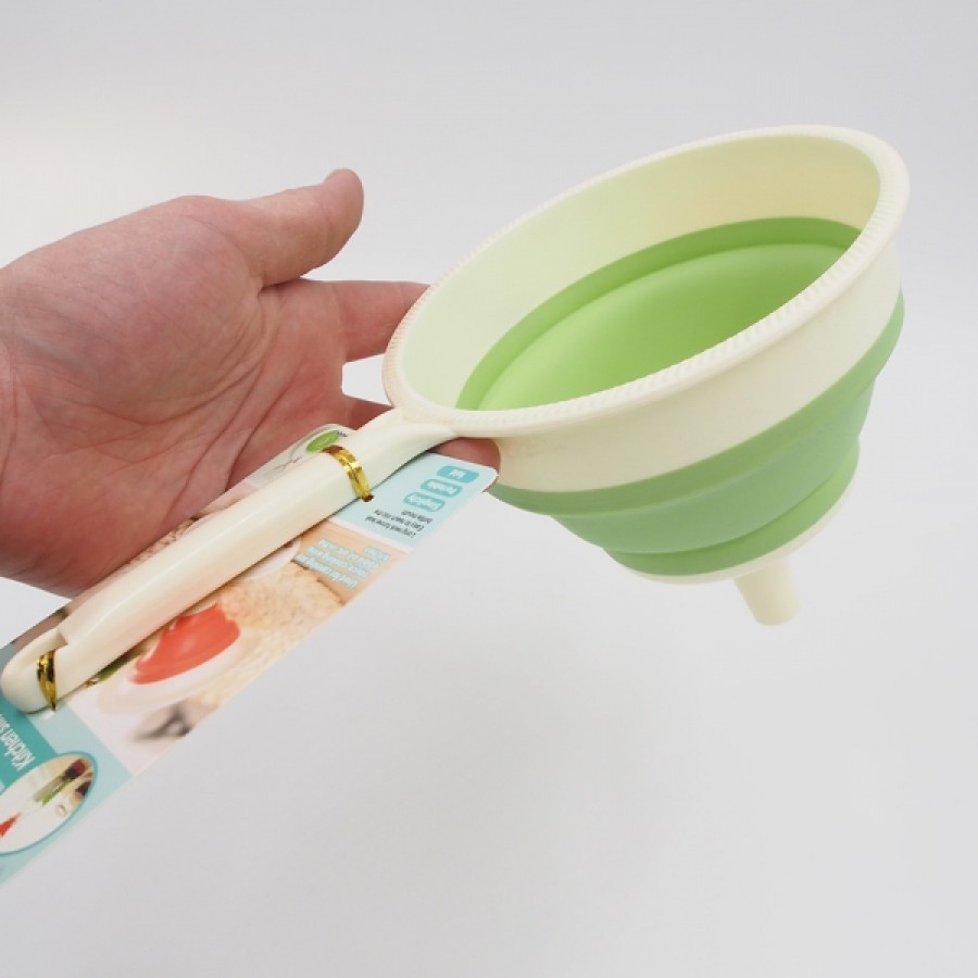 Sulankstomas silikoninis piltuvėlis