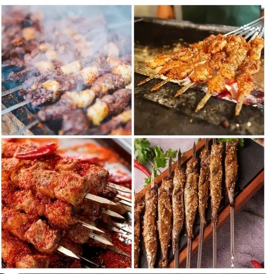 Tvirti iešmai griliui 6vnt