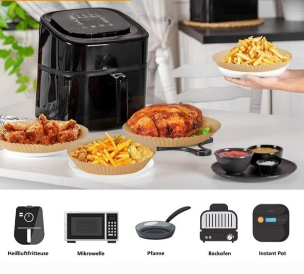 Vienkartinės formos gruzdintuvėms 50vnt.